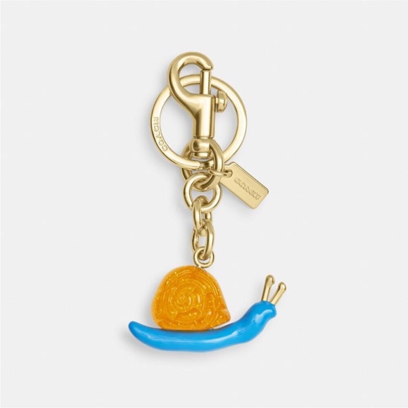 Coach X Observed By Us Snail Bag Charm - Picture 1 of 3